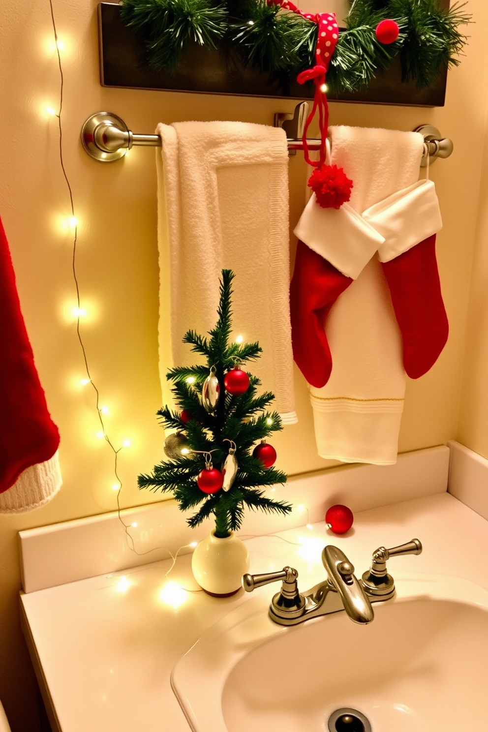 Bathroom Christmas Decorating Ideas 3