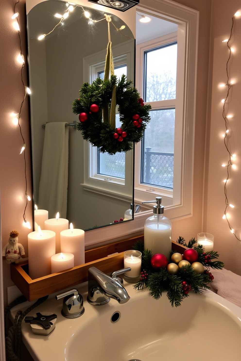 Bathroom Christmas Decorating Ideas 5