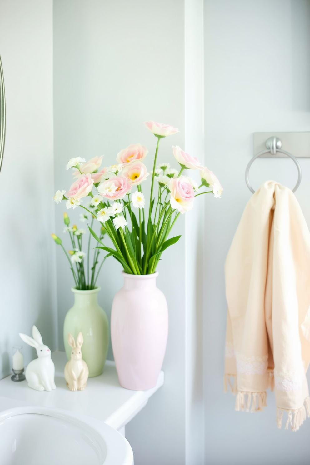 Bathroom Easter Decorating Ideas 1