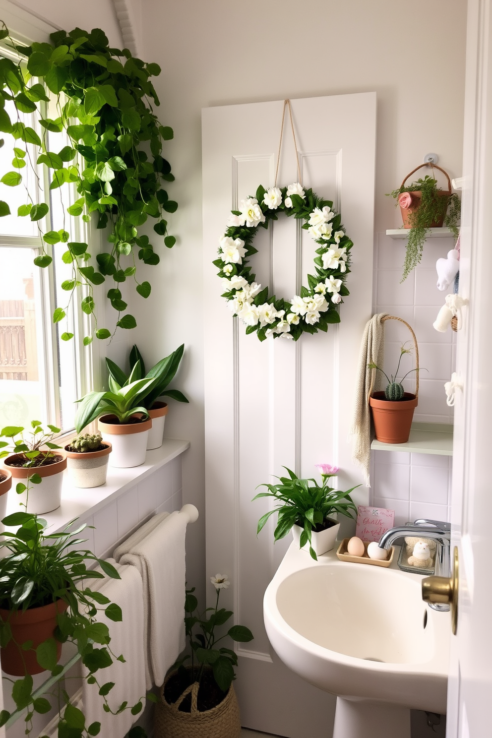 Bathroom Easter Decorating Ideas 18