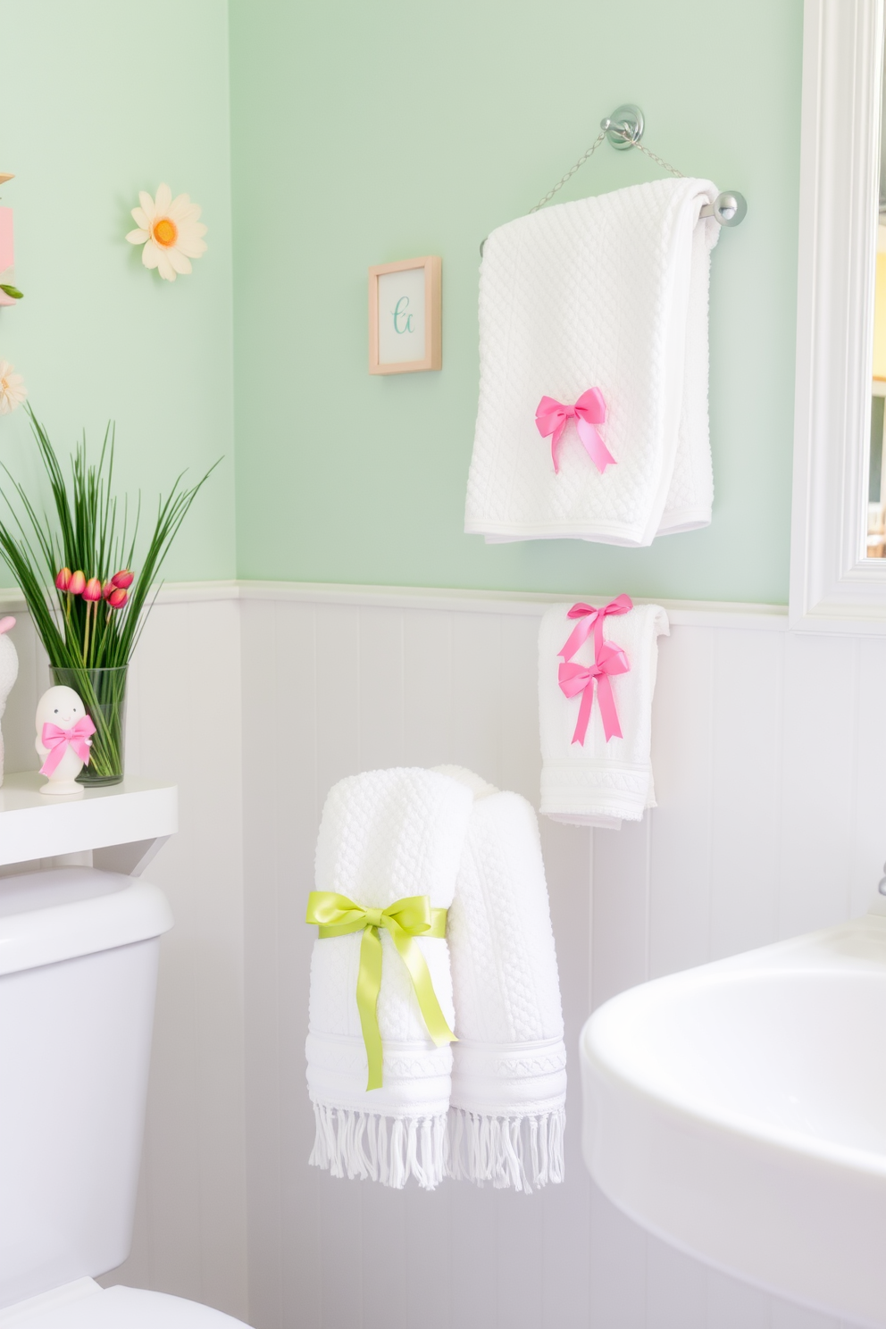 Bathroom Easter Decorating Ideas 25