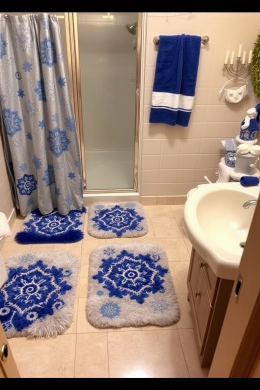 Bathroom Hanukkah Decorating Ideas 18