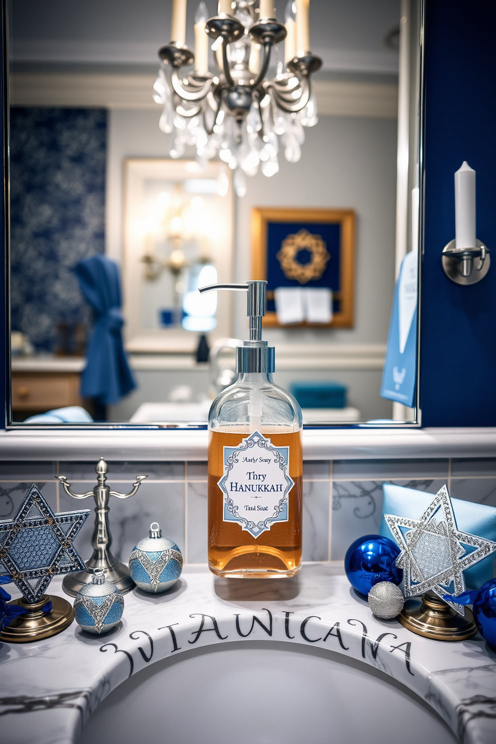 Bathroom Hanukkah Decorating Ideas 23