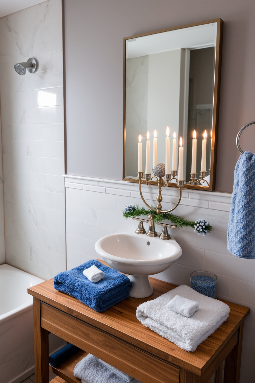 Bathroom Hanukkah Decorating Ideas 4