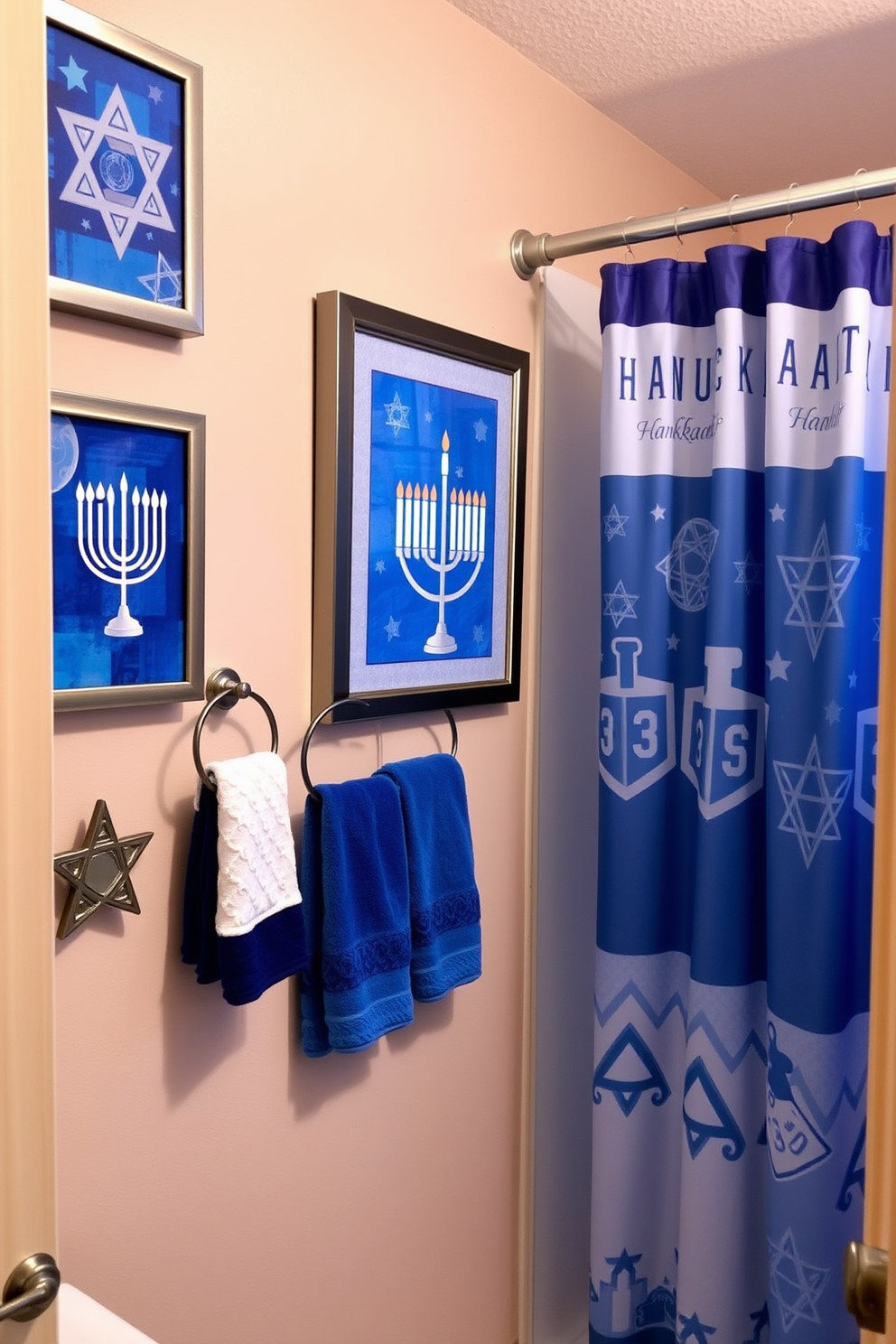 Bathroom Hanukkah Decorating Ideas 6