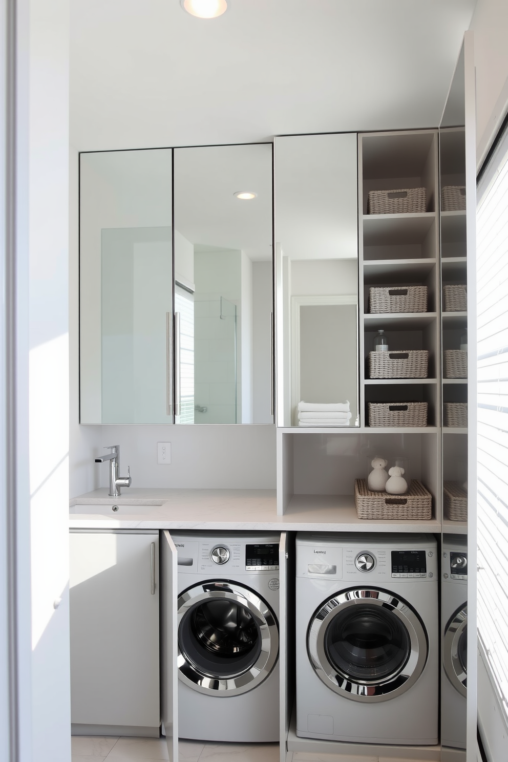 Bathroom Laundry Combo Design Ideas 9