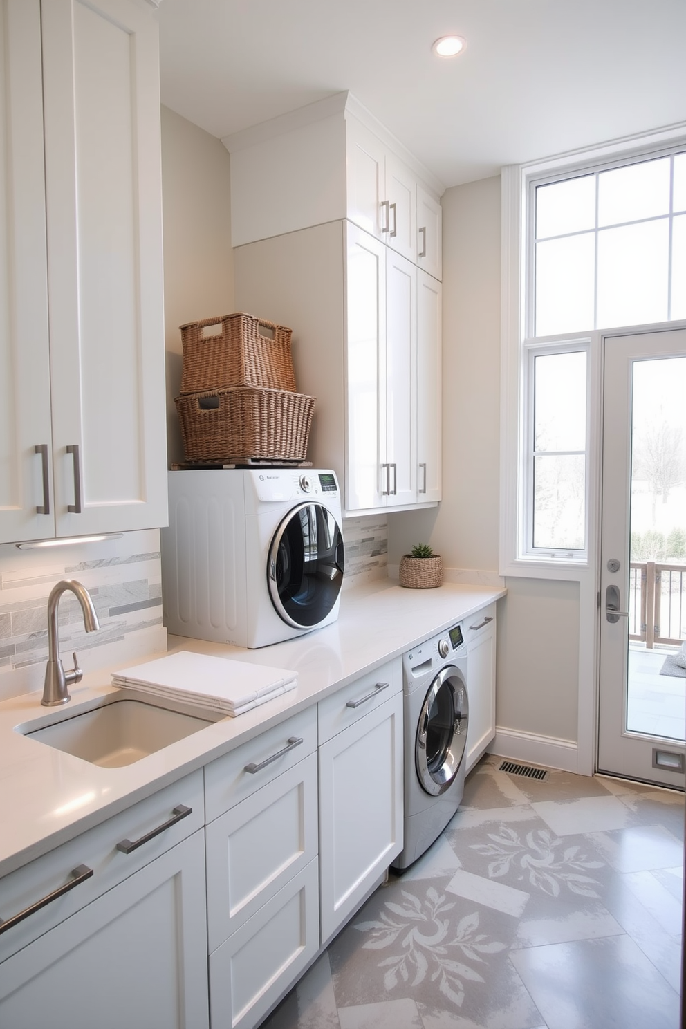 Bathroom Laundry Room Combo Design Ideas 13