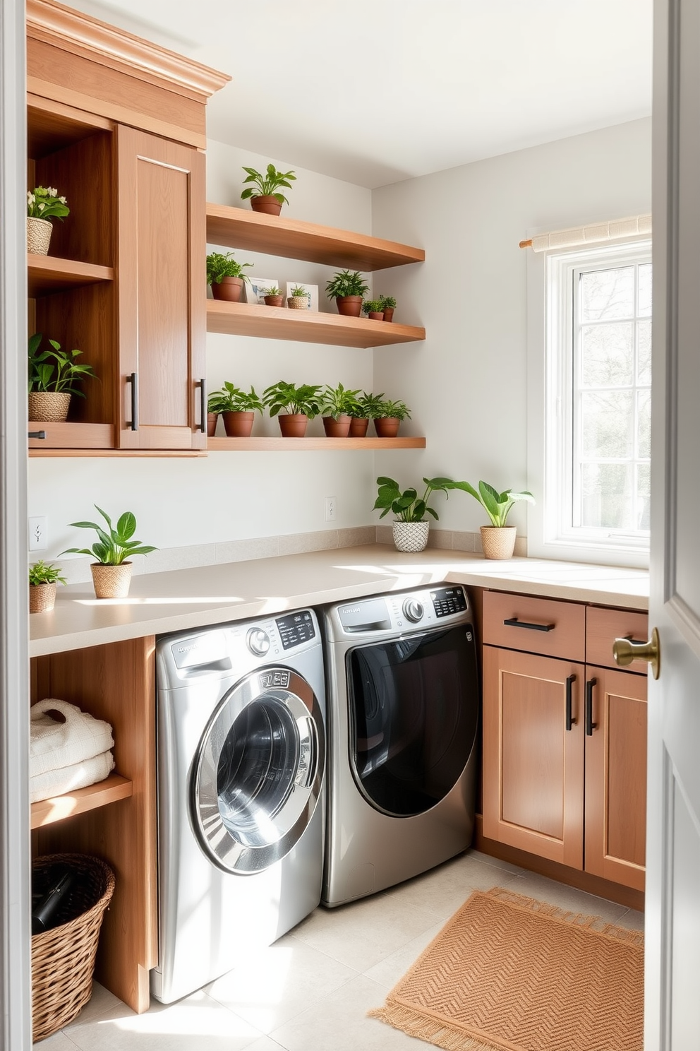 Bathroom Laundry Room Combo Design Ideas 14