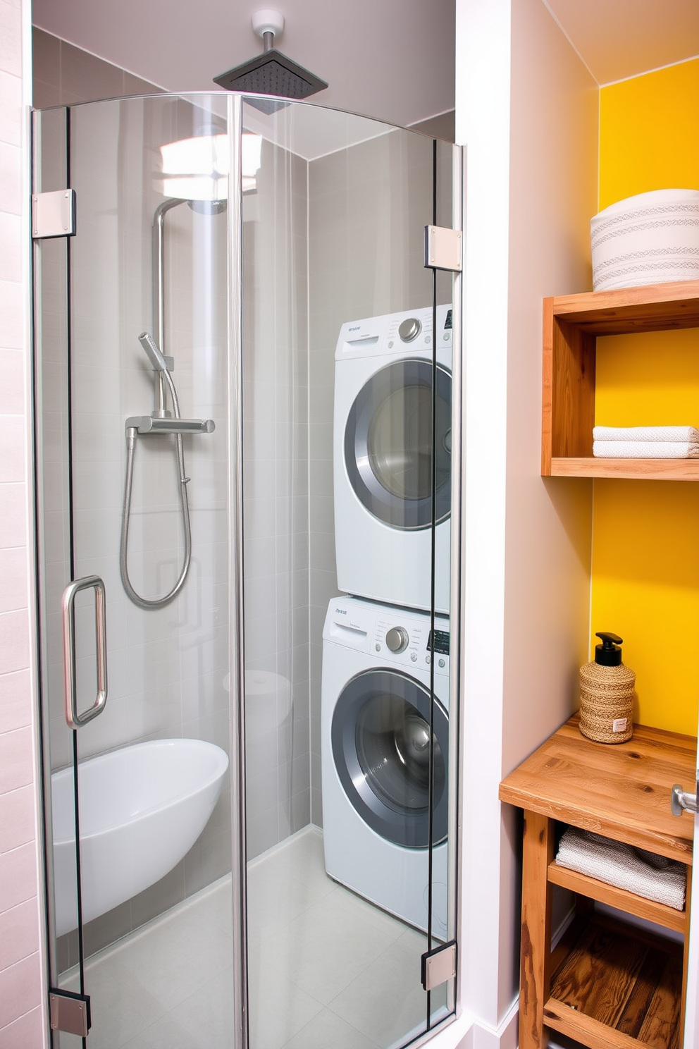 Bathroom Laundry Room Combo Design Ideas 29