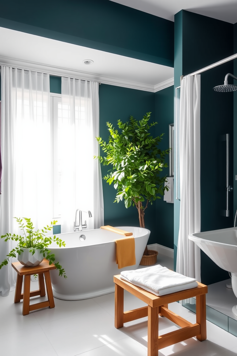 Bathroom Paint Colors Design Ideas 23