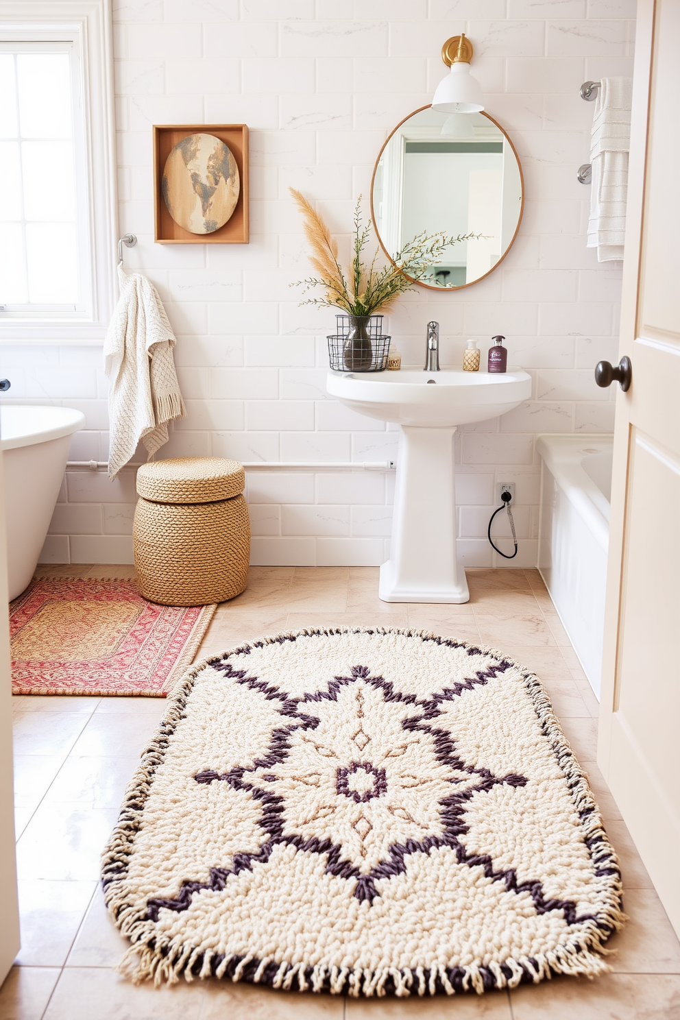 Bathroom Rug Design Ideas 30