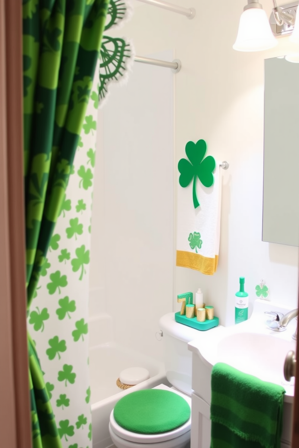 Bathroom St Patricks Day Decorating Ideas 1