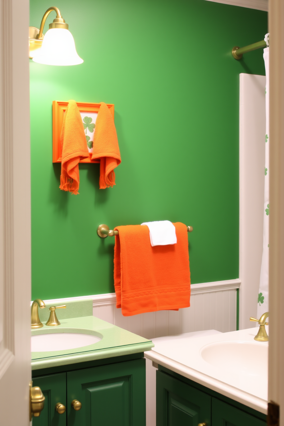 Bathroom St Patricks Day Decorating Ideas 12