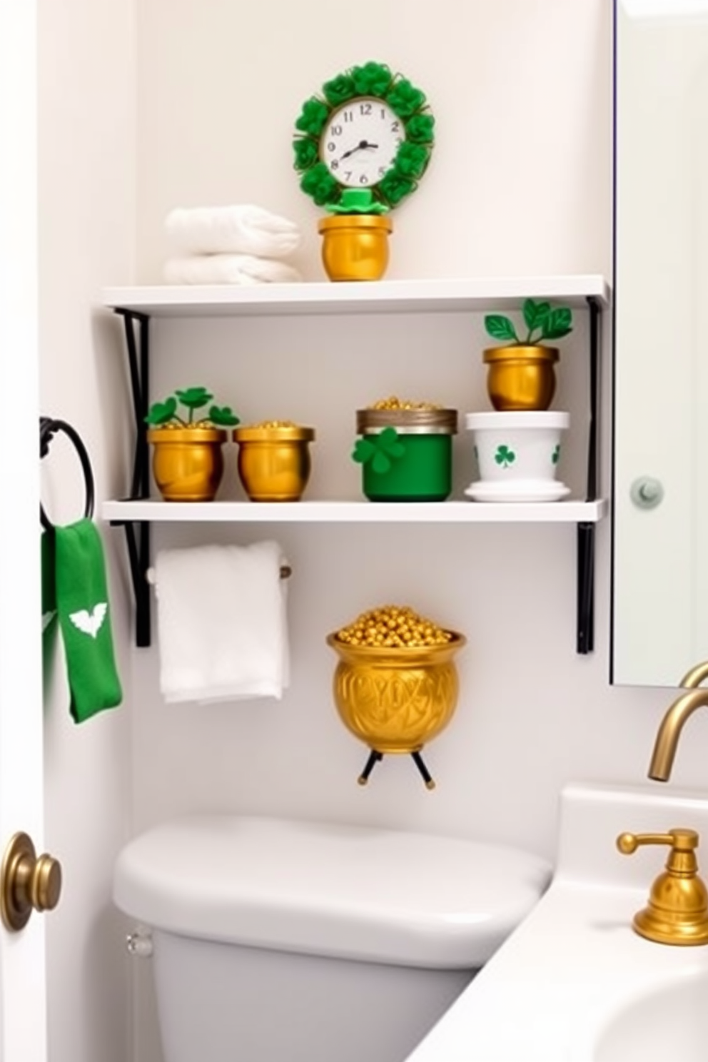 Bathroom St Patricks Day Decorating Ideas 21