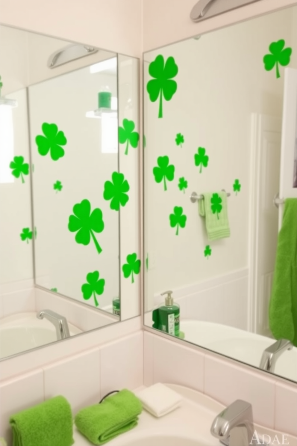 Bathroom St Patricks Day Decorating Ideas 22