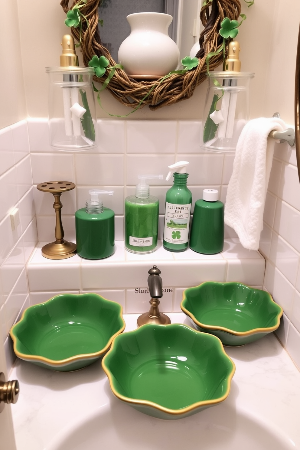 Bathroom St Patricks Day Decorating Ideas 25