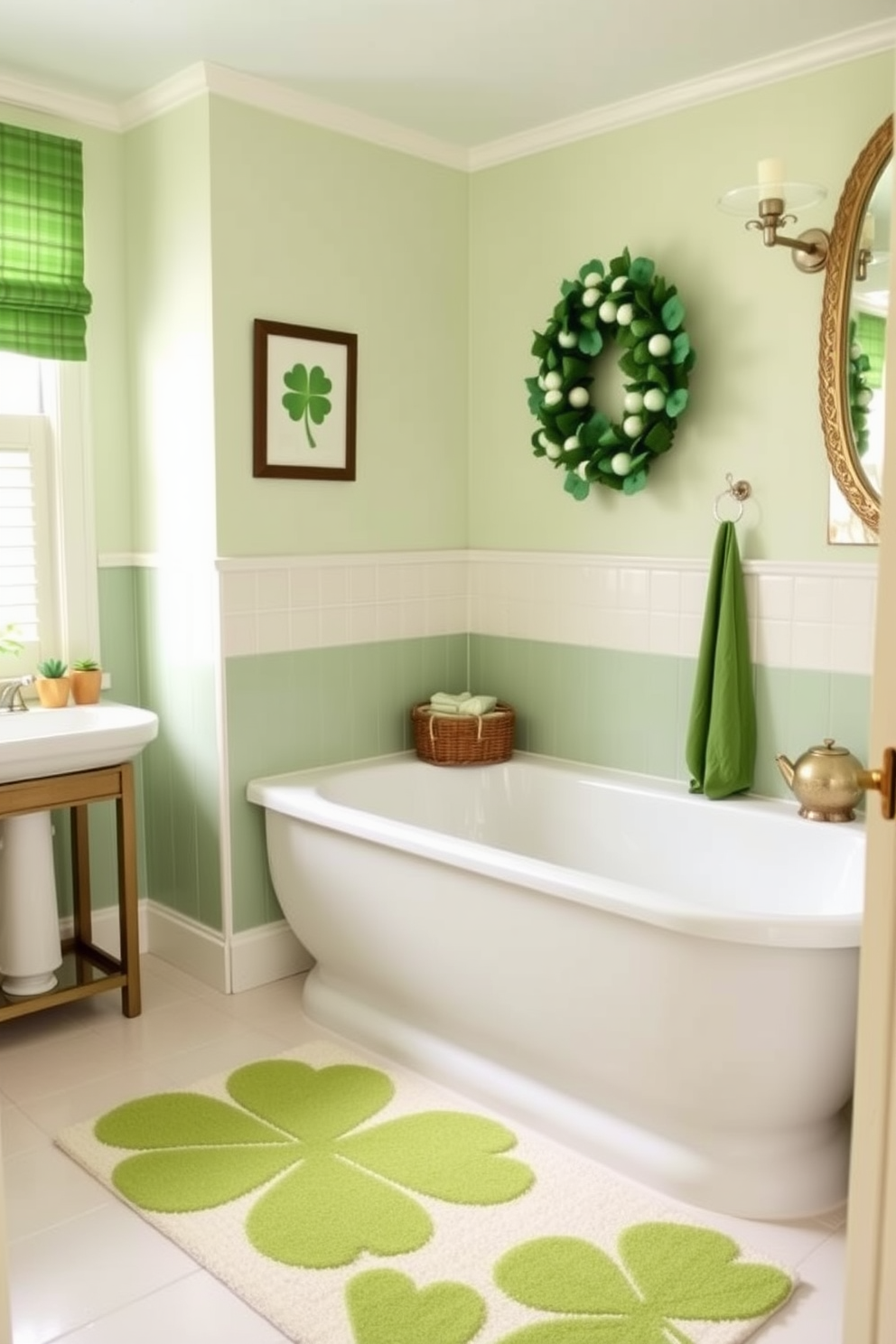 Bathroom St Patricks Day Decorating Ideas 3