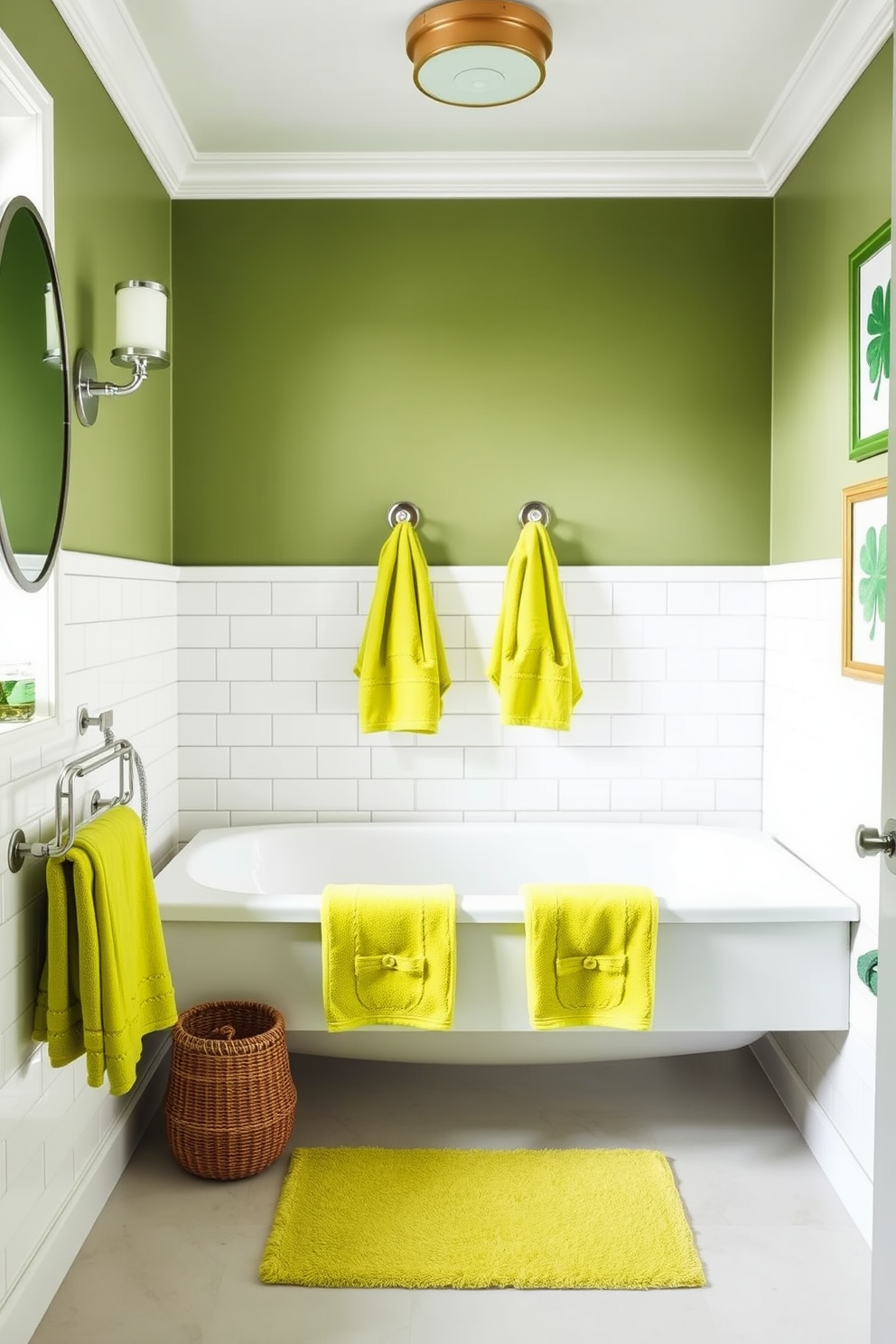 Bathroom St Patricks Day Decorating Ideas 5