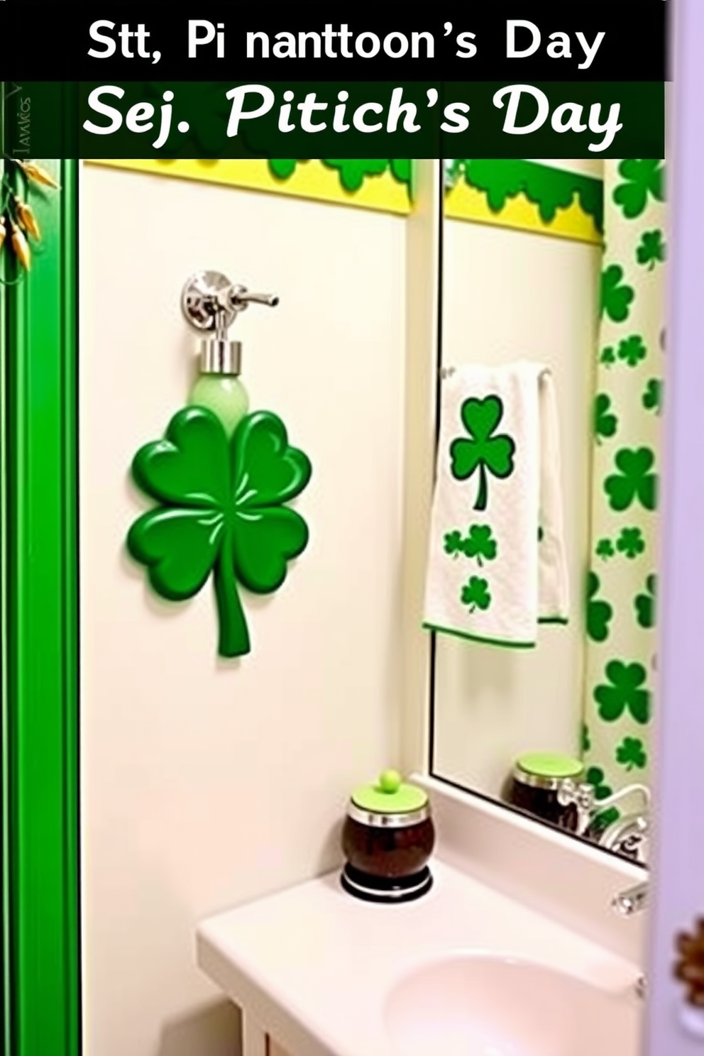 Bathroom St Patricks Day Decorating Ideas 6