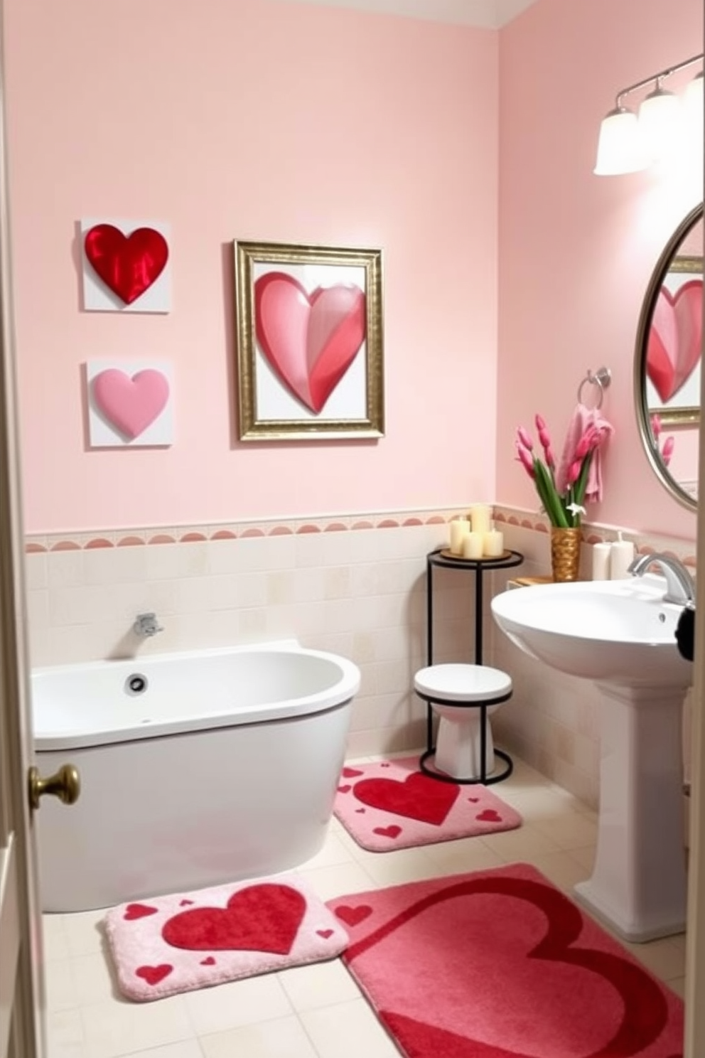 Bathroom Valentines Day Decorating Ideas 18