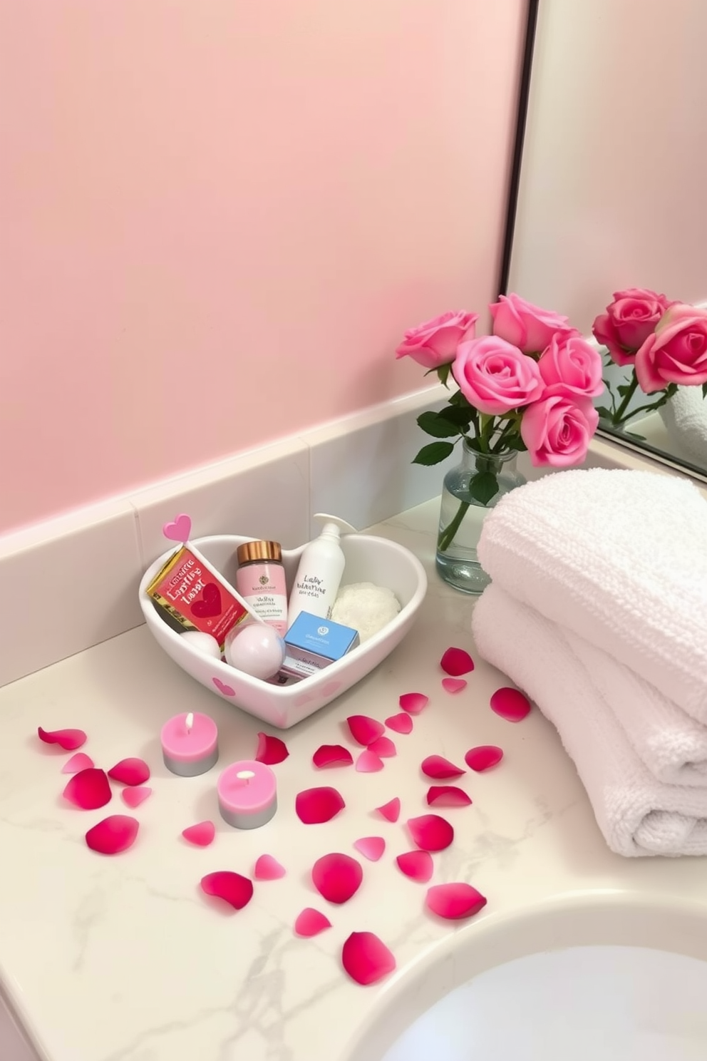 Bathroom Valentines Day Decorating Ideas 21