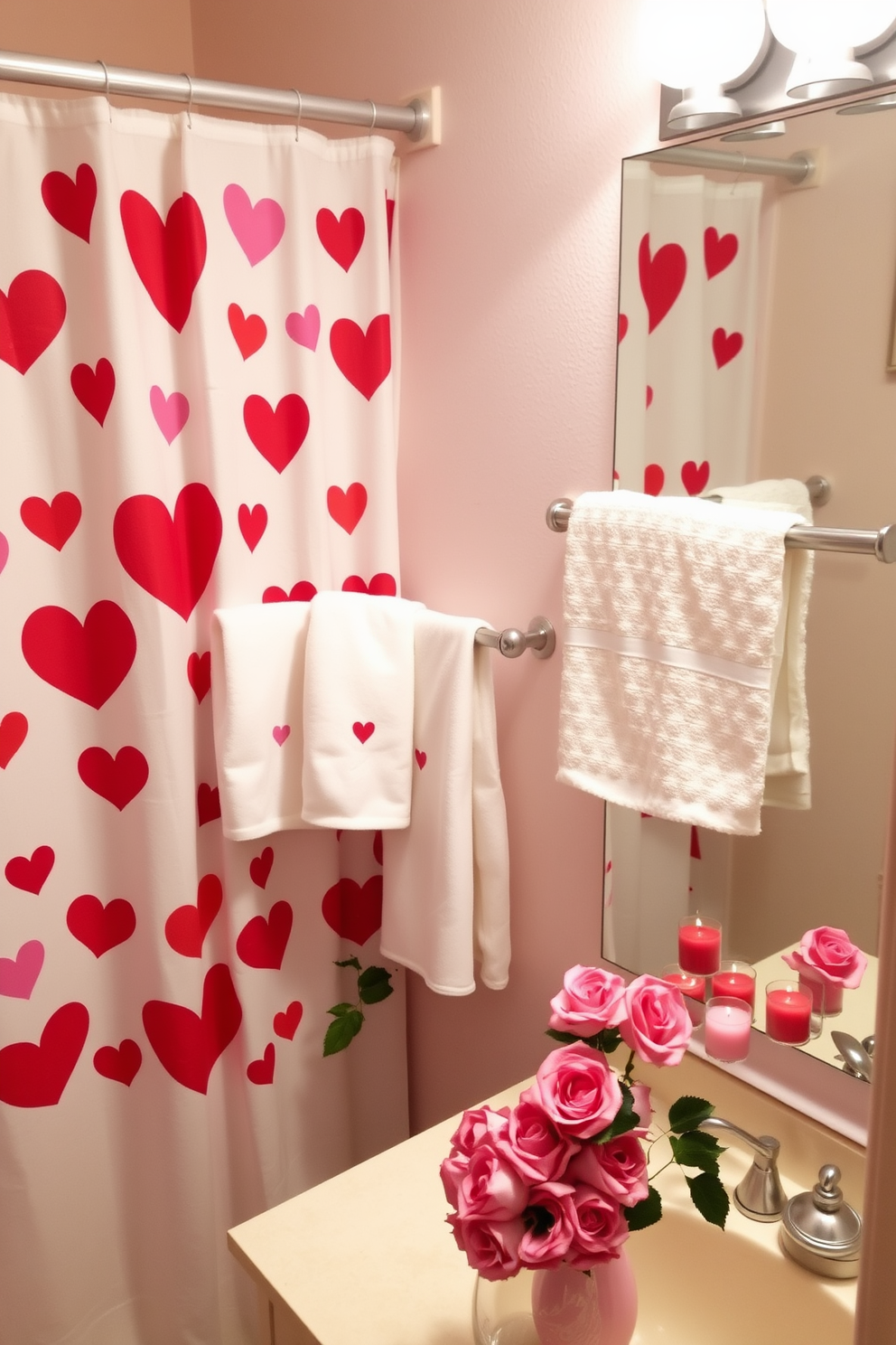 Bathroom Valentines Day Decorating Ideas 3