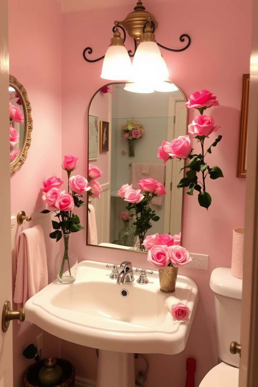 Bathroom Valentines Day Decorating Ideas 5