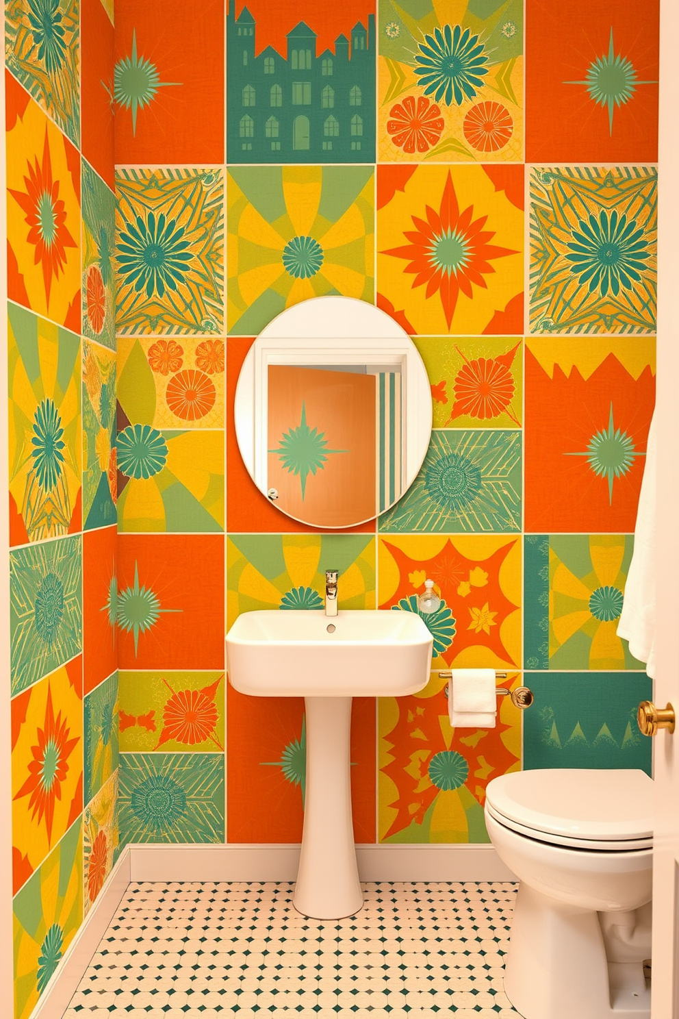 Bathroom Wallpaper Design Ideas 20