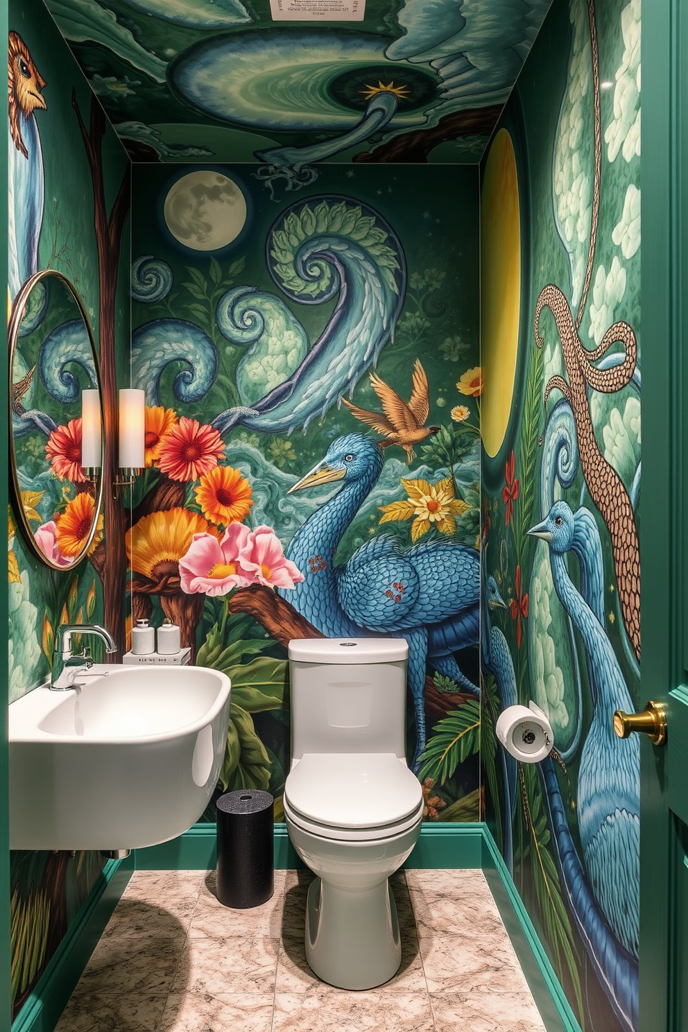 Bathroom Wallpaper Design Ideas 30