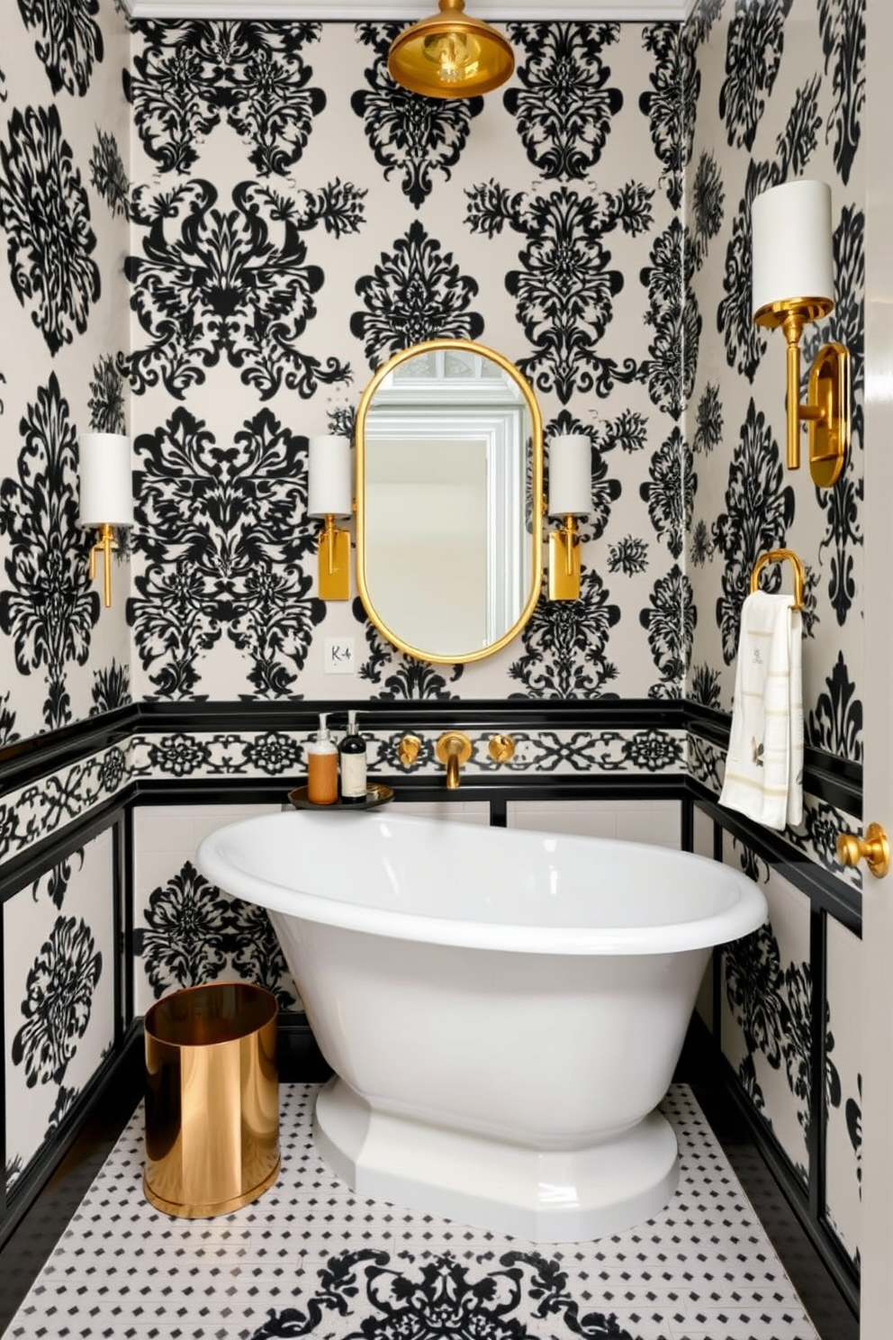 Bathroom Wallpaper Design Ideas 7