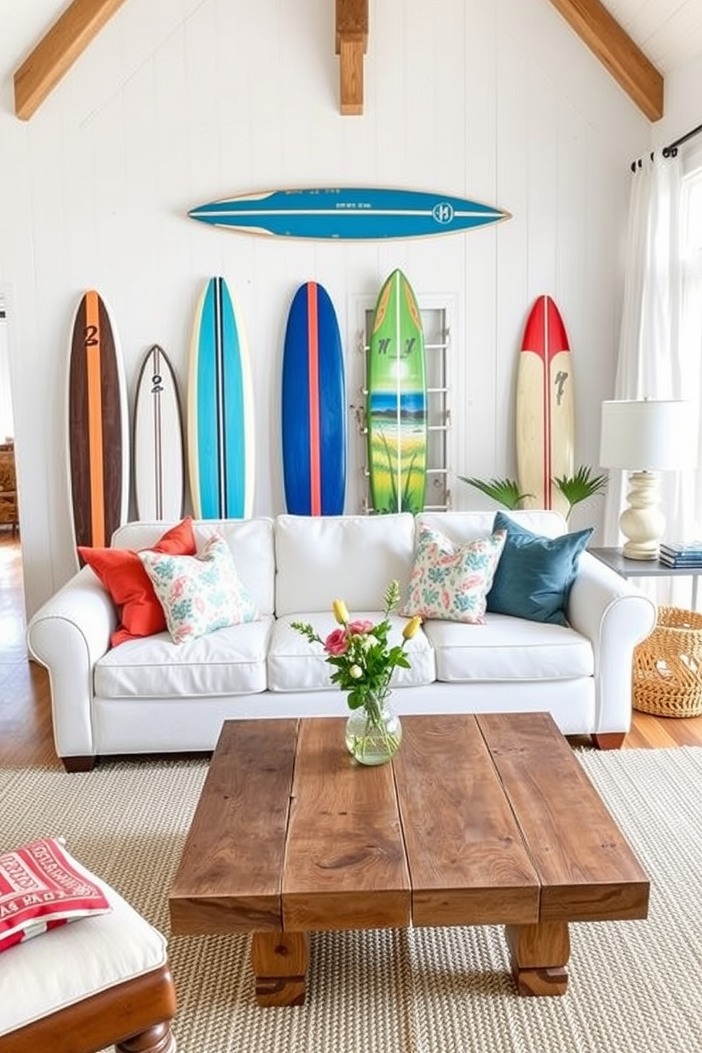 Beach Living Room Design Ideas 12