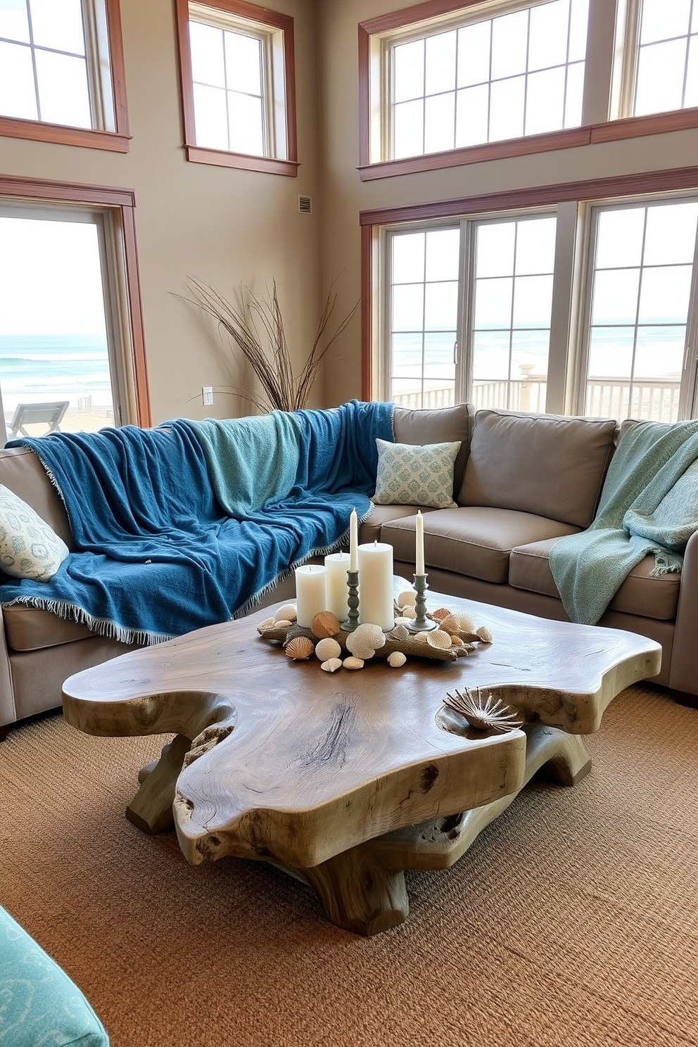 Beach Living Room Design Ideas 19