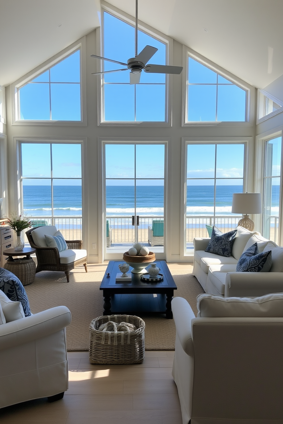 Beach Living Room Design Ideas 4