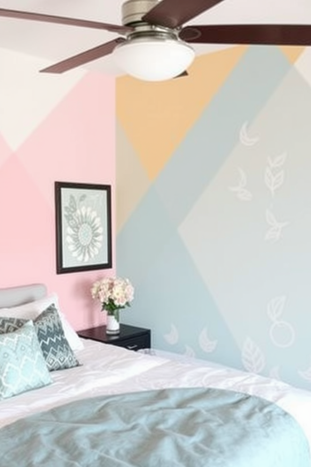 Bedroom Accent Wall Design Ideas 21