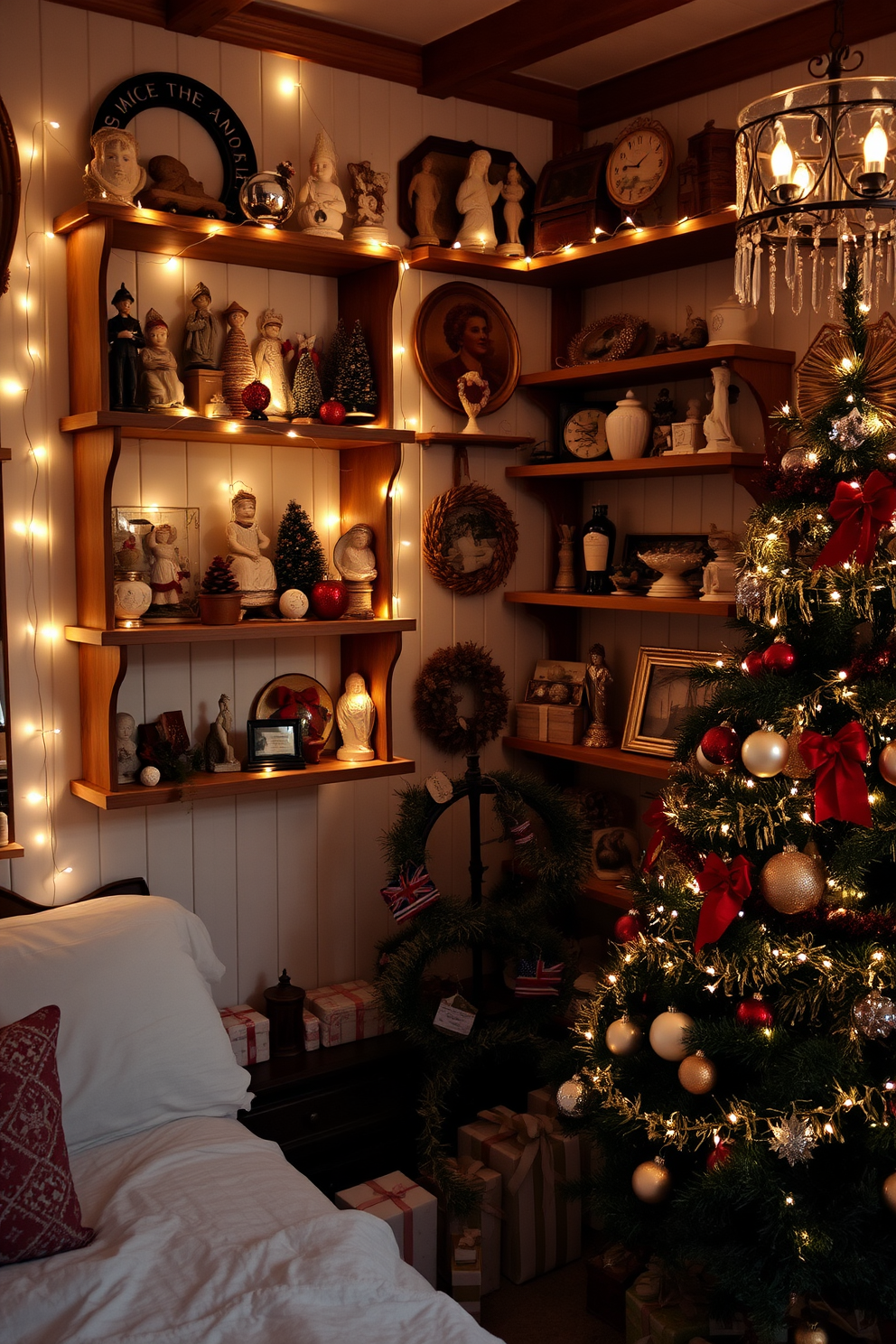 Bedroom Christmas Decorating Ideas 14