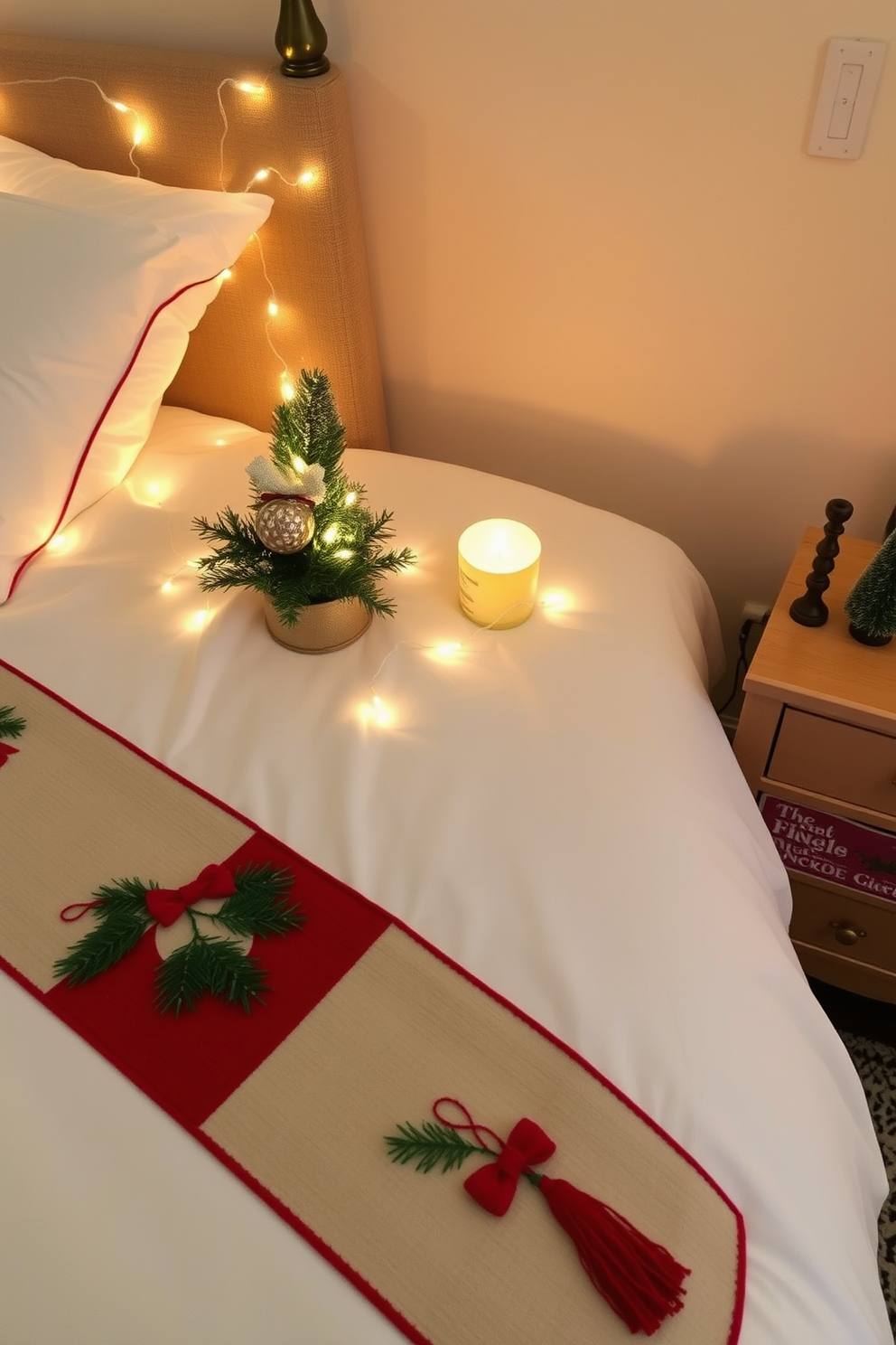 Bedroom Christmas Decorating Ideas 20