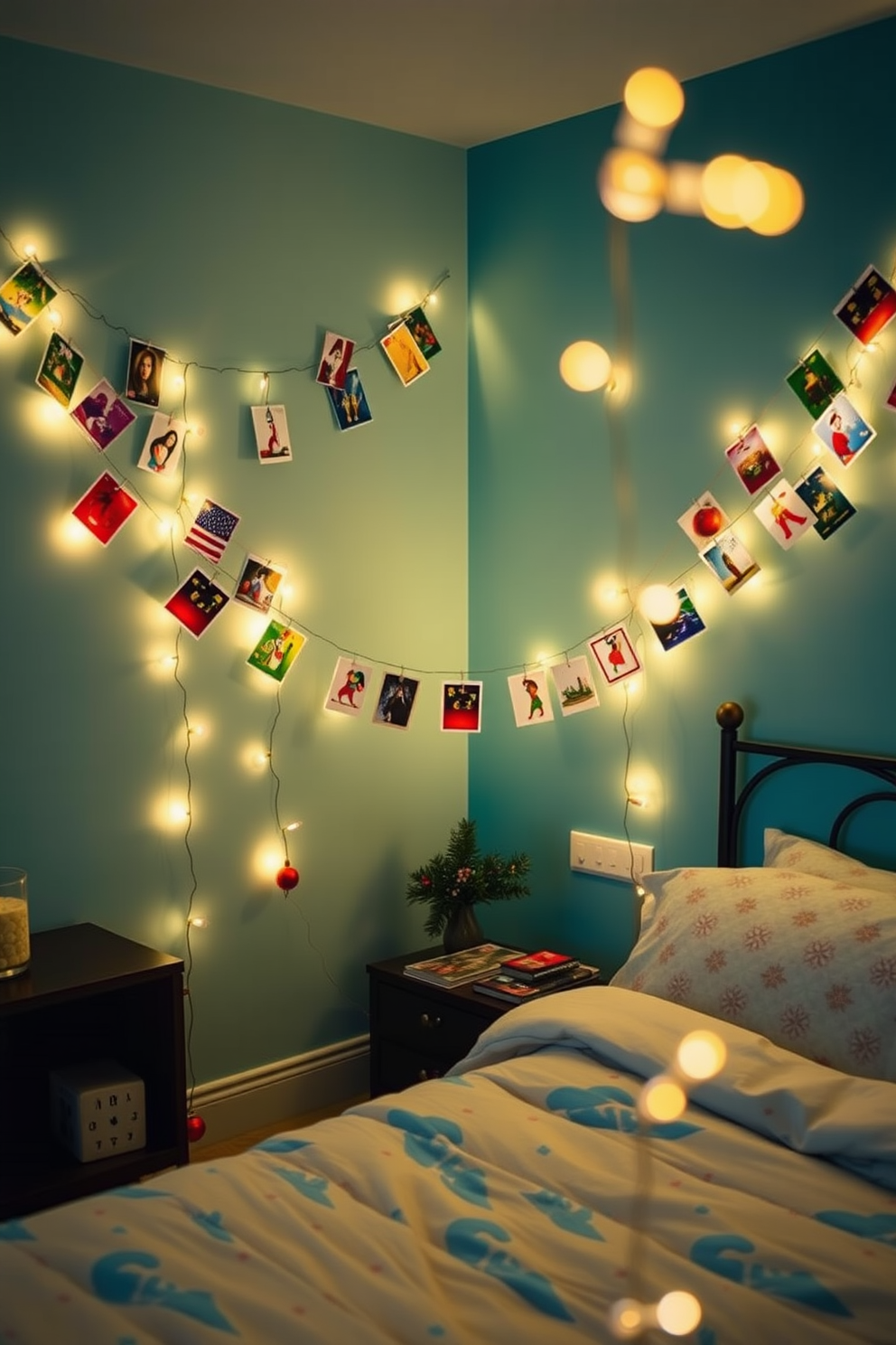 Bedroom Christmas Decorating Ideas 30