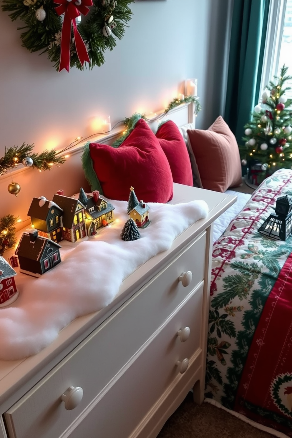 Bedroom Christmas Decorating Ideas 9