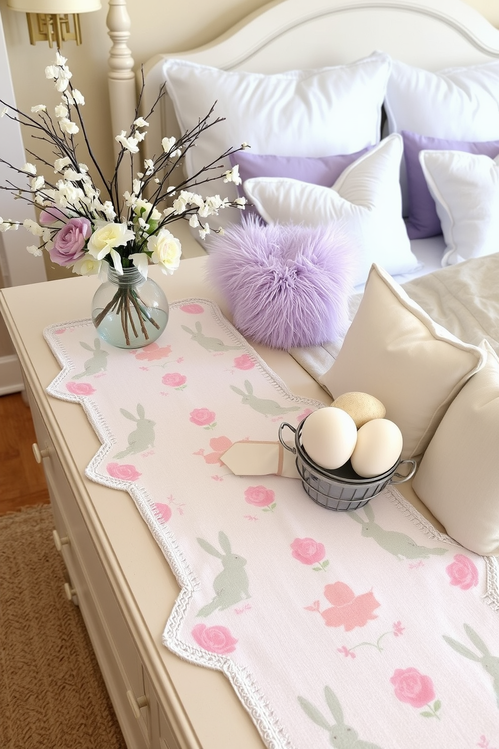 Bedroom Easter Decorating Ideas 14