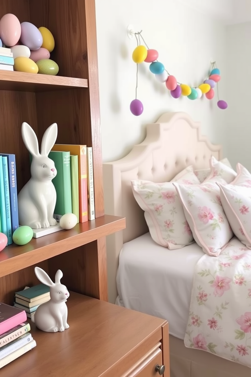 Bedroom Easter Decorating Ideas 19