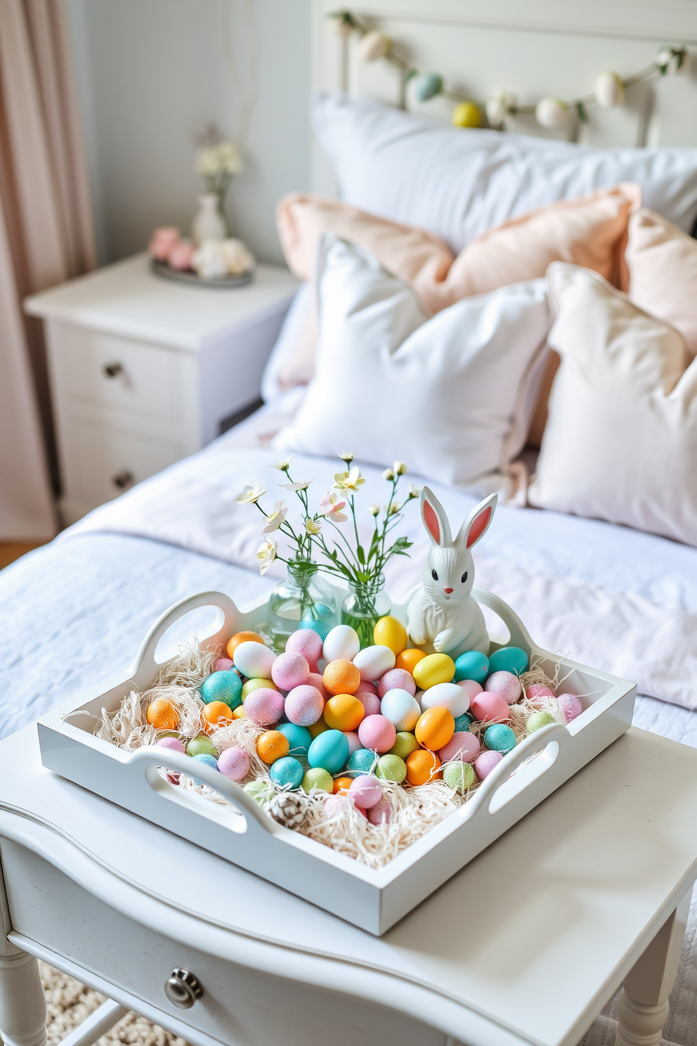 Bedroom Easter Decorating Ideas 24