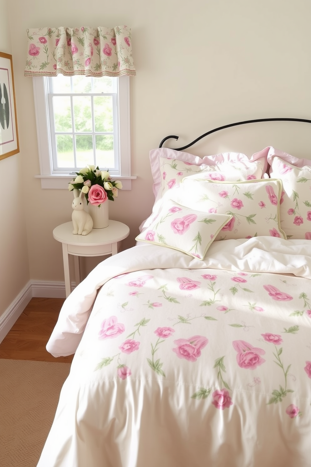 Bedroom Easter Decorating Ideas 30