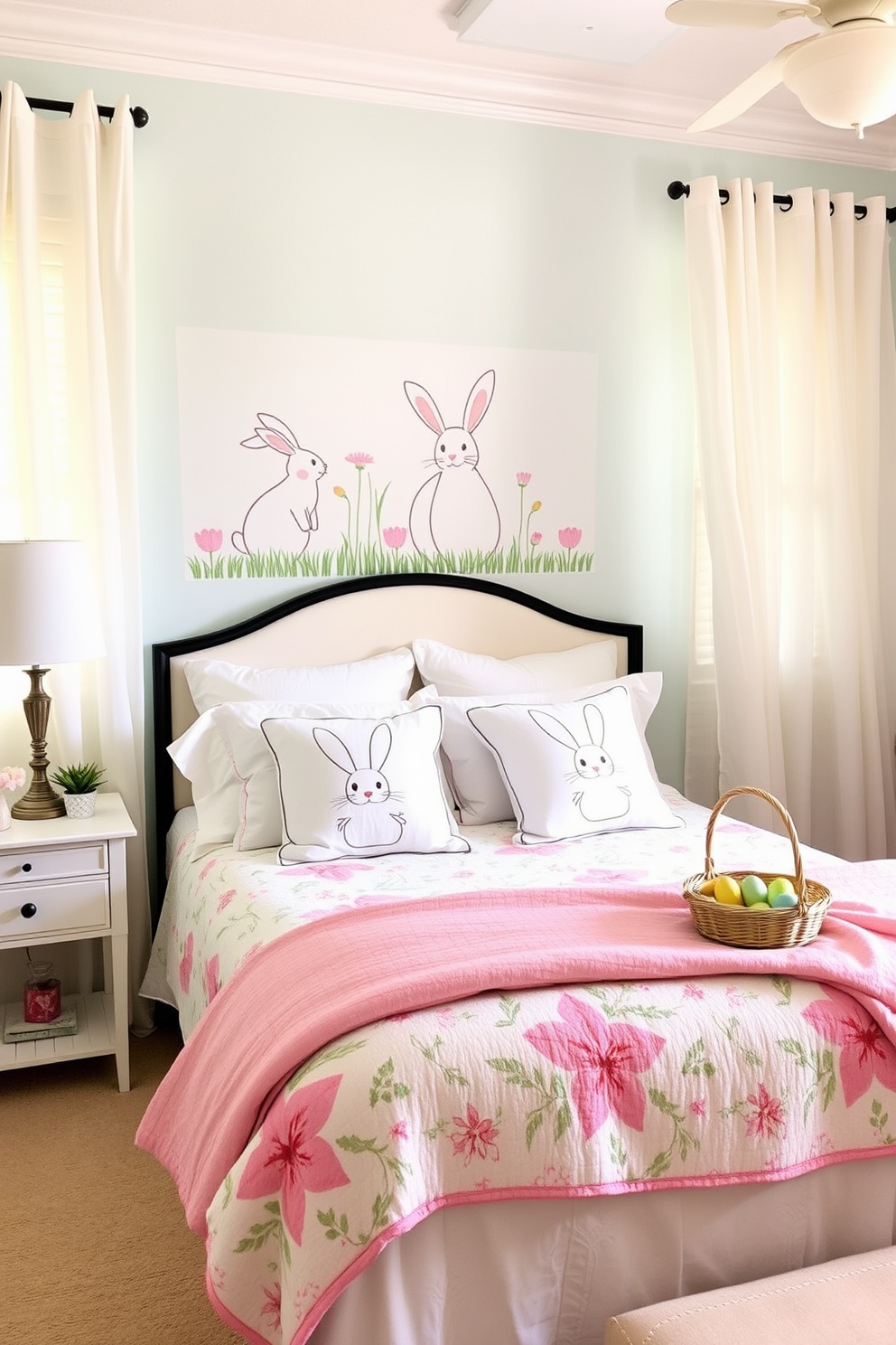 Bedroom Easter Decorating Ideas 6