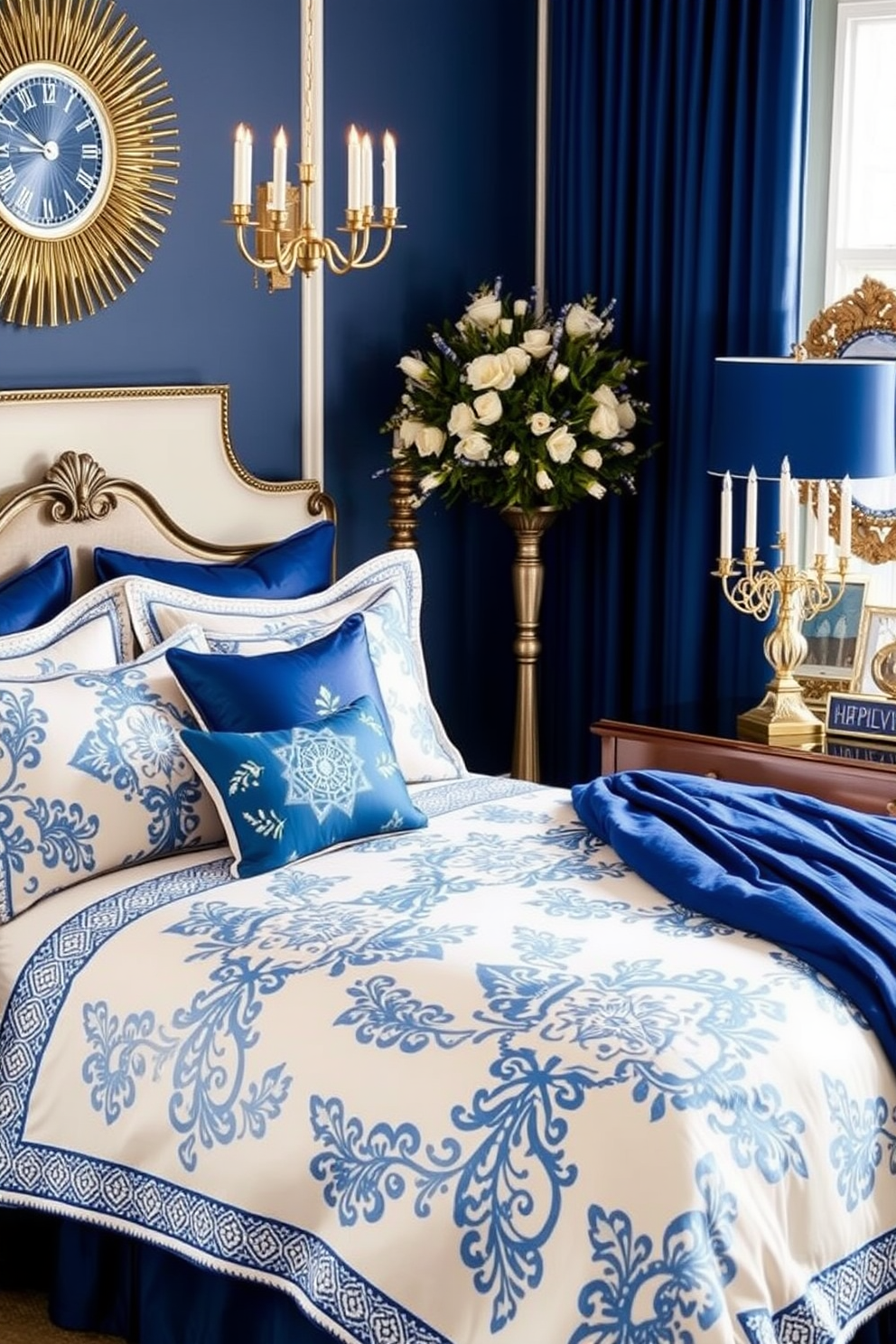 Bedroom Hanukkah Decorating Ideas 1