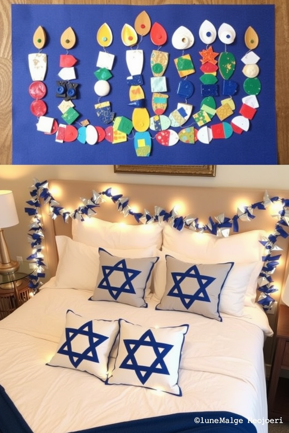 Bedroom Hanukkah Decorating Ideas 18