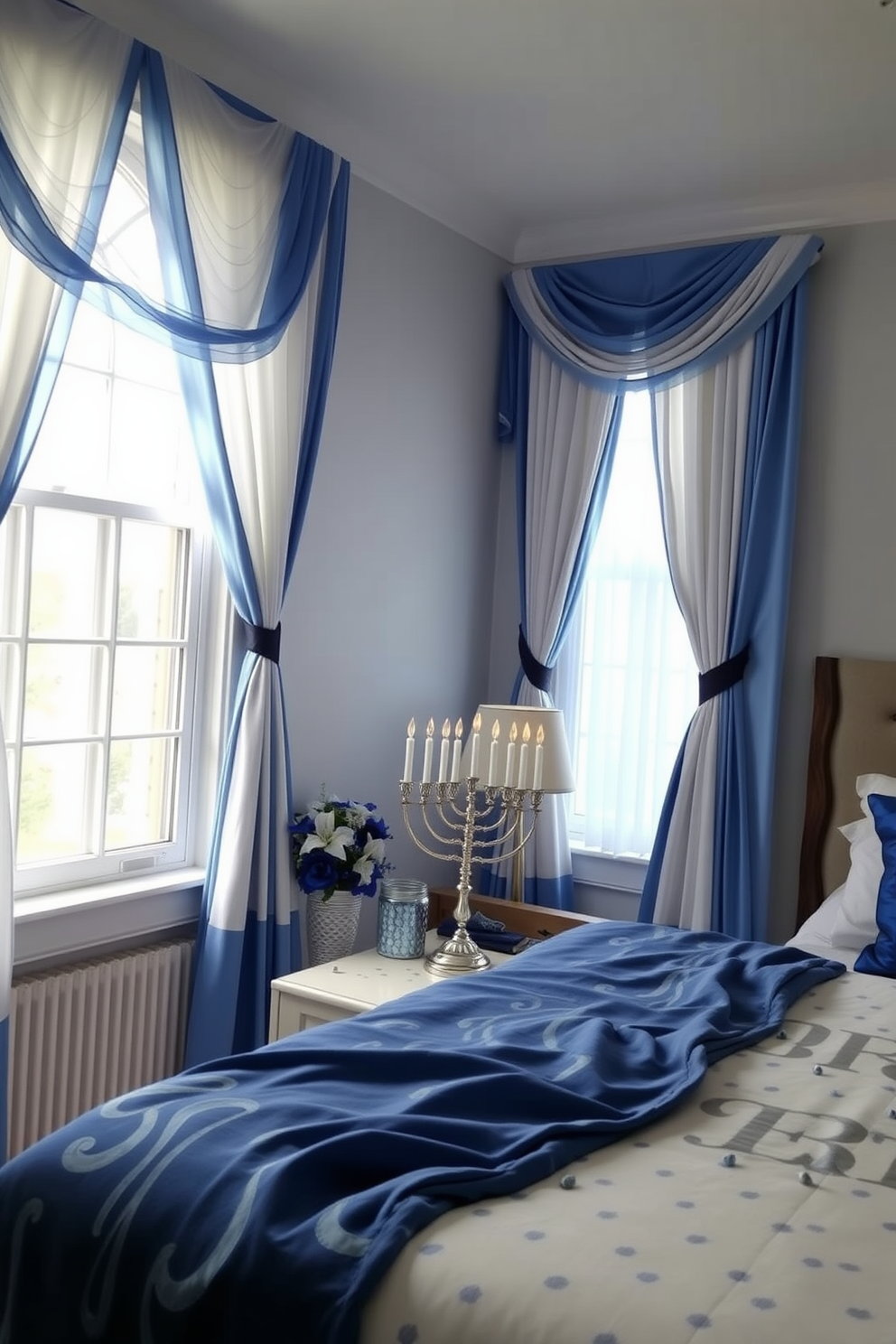 Bedroom Hanukkah Decorating Ideas 19