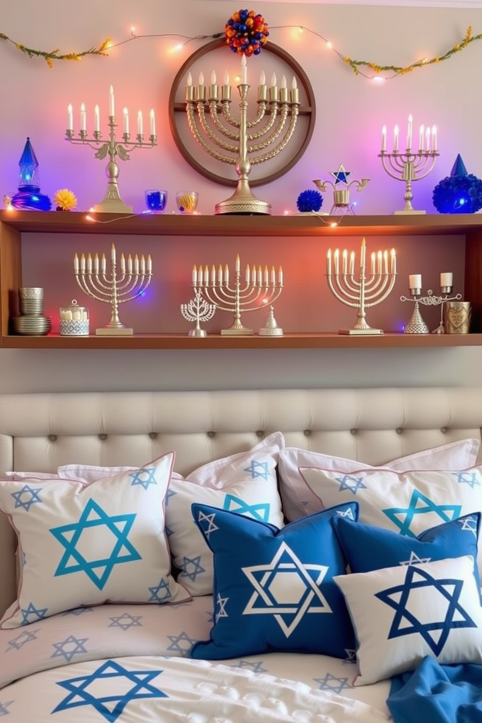 Bedroom Hanukkah Decorating Ideas 22