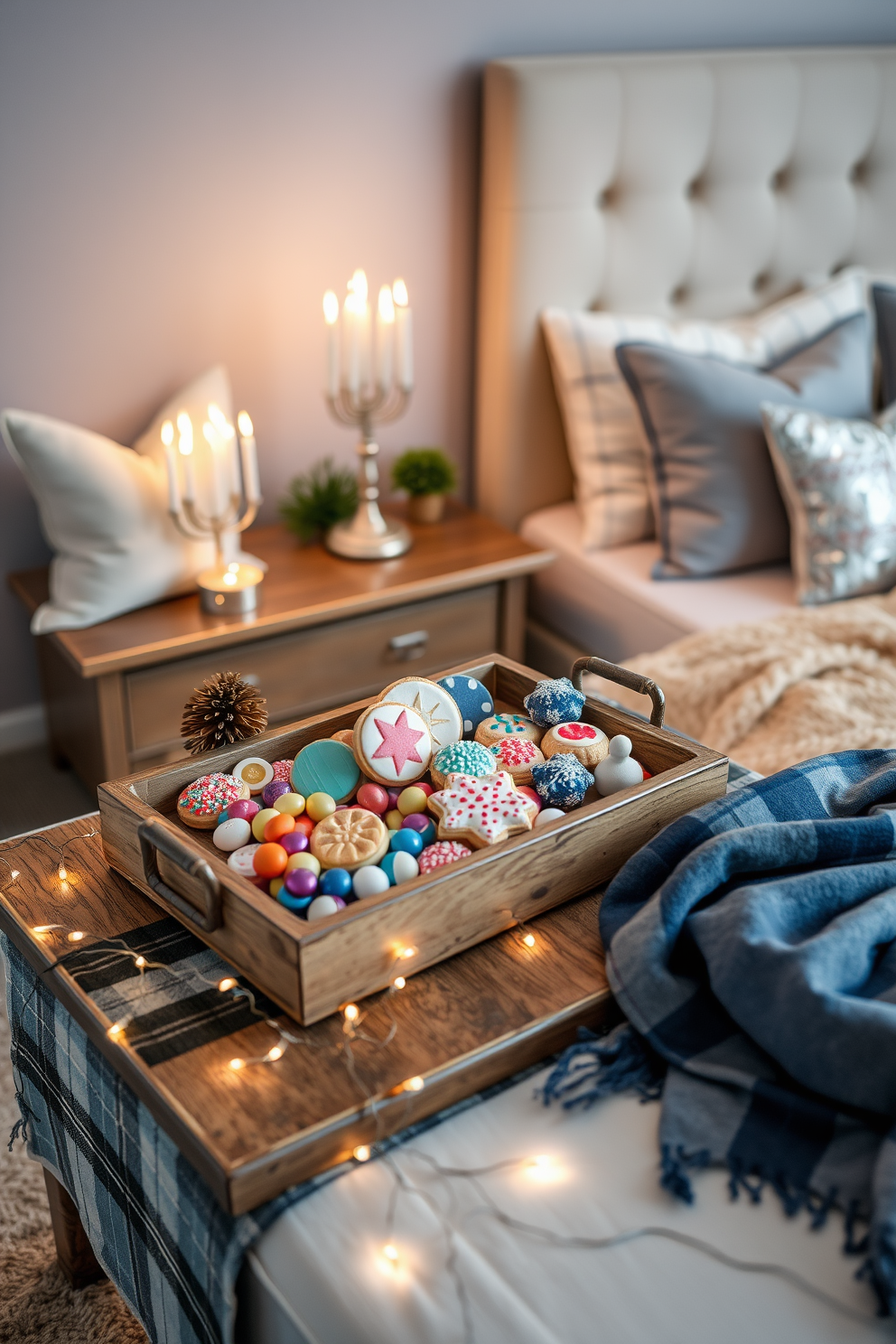 Bedroom Hanukkah Decorating Ideas 27