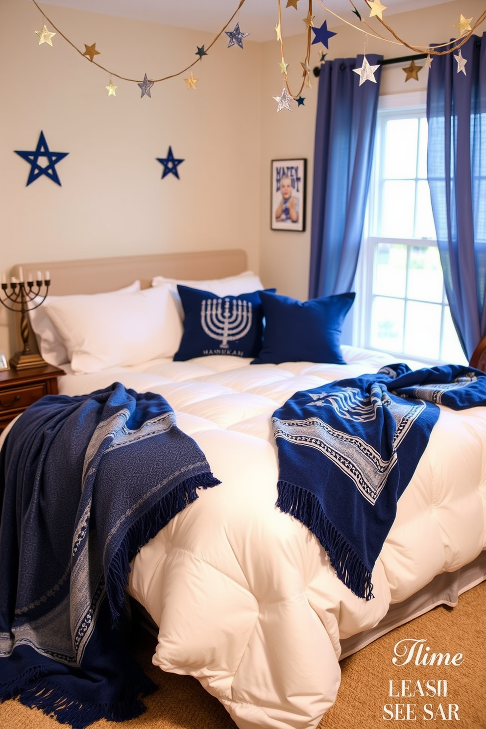 Bedroom Hanukkah Decorating Ideas 30