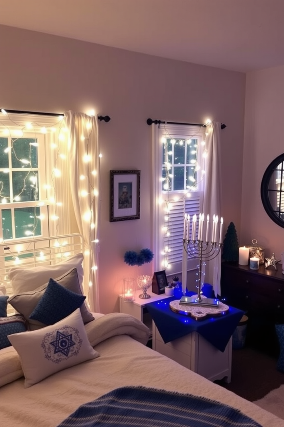 Bedroom Hanukkah Decorating Ideas 6